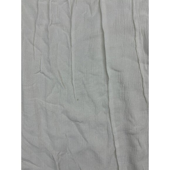 Roolee Dress Women's Large Ivory Short Sleeve Layered Crochet Midi Peasant Boho - Picture 6 of 8